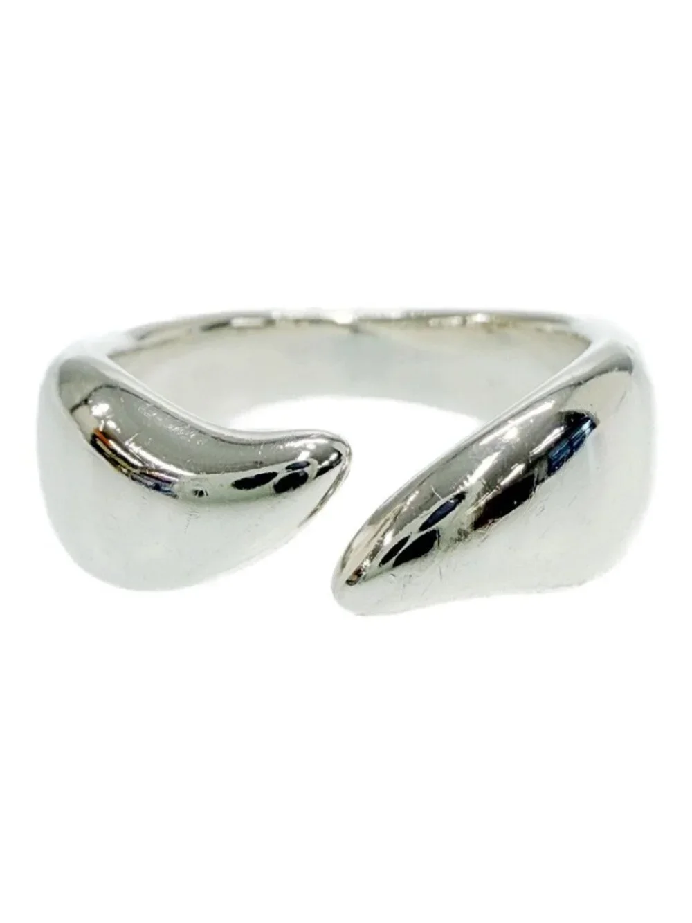 Tiffany & Co Silver Feather Ring